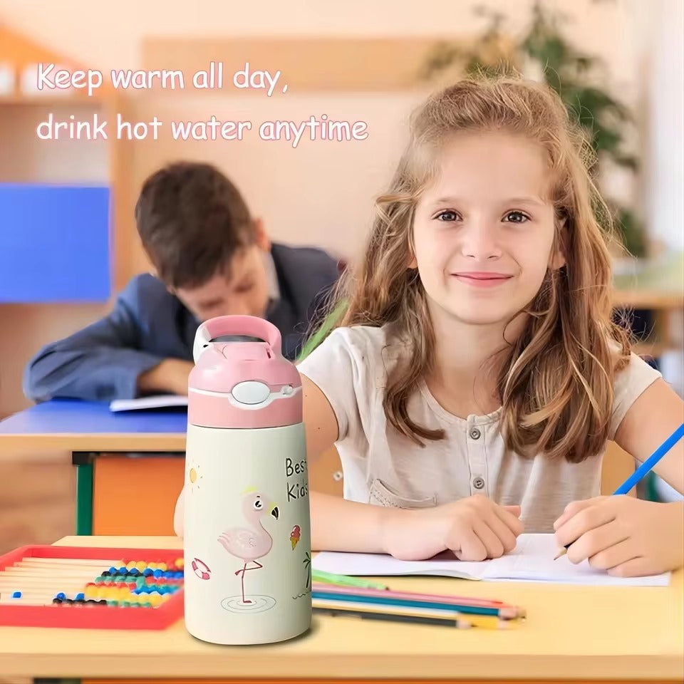 KidTherm 400ml | Drop-Resistant Straw Bottle