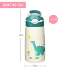 KidTherm 400ml | Drop-Resistant Straw Bottle