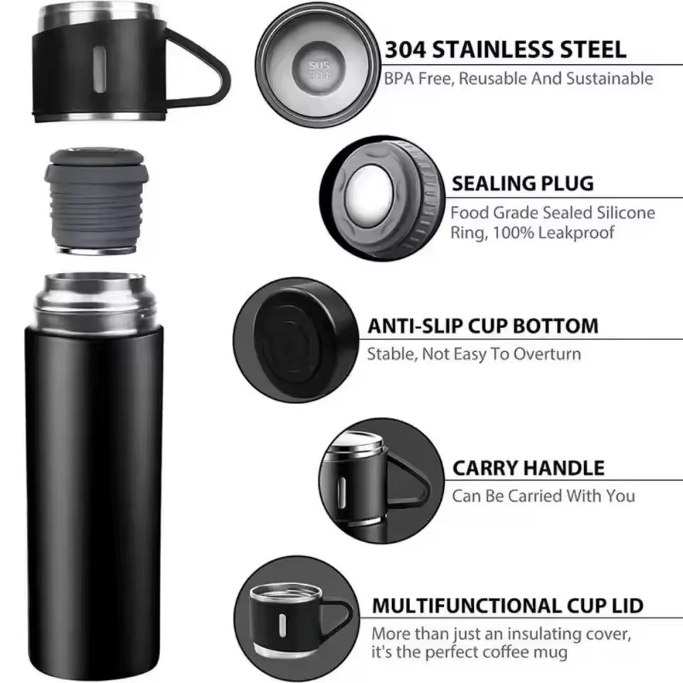 PrimeSteel 500ml | Stainless Steel Thermal Bottle