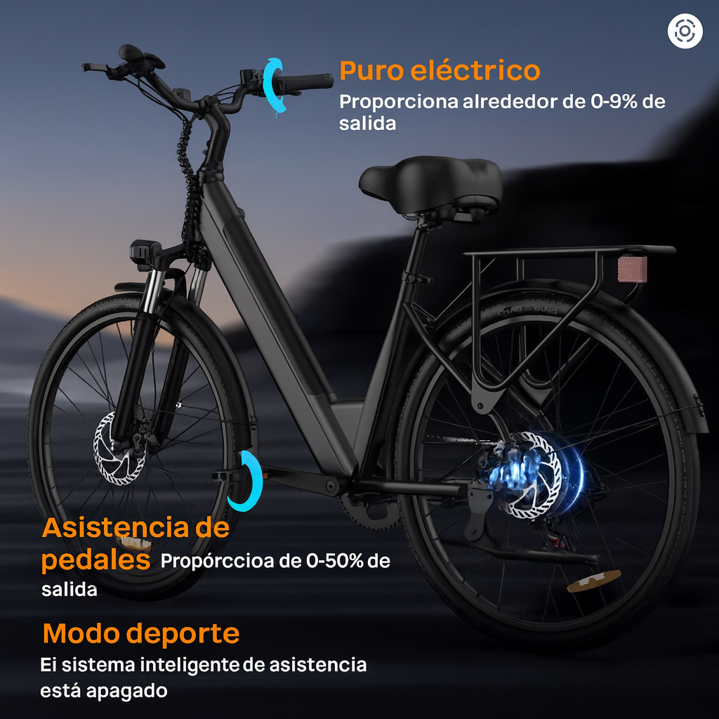 URLIFE E26 750w | Fuerza y Velocidad en Cada Ruta