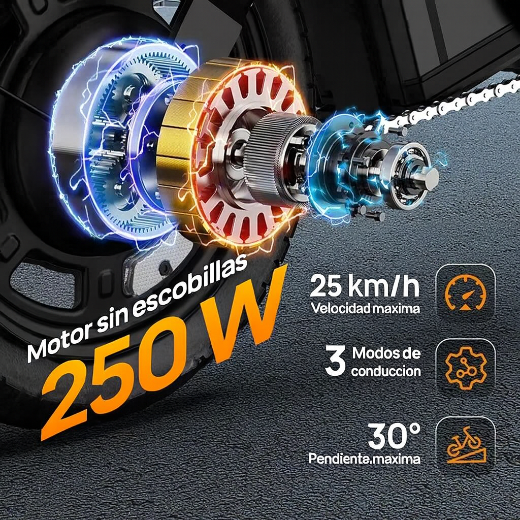 URLIFE F1L 500w – Movilidad Económica y Plegable