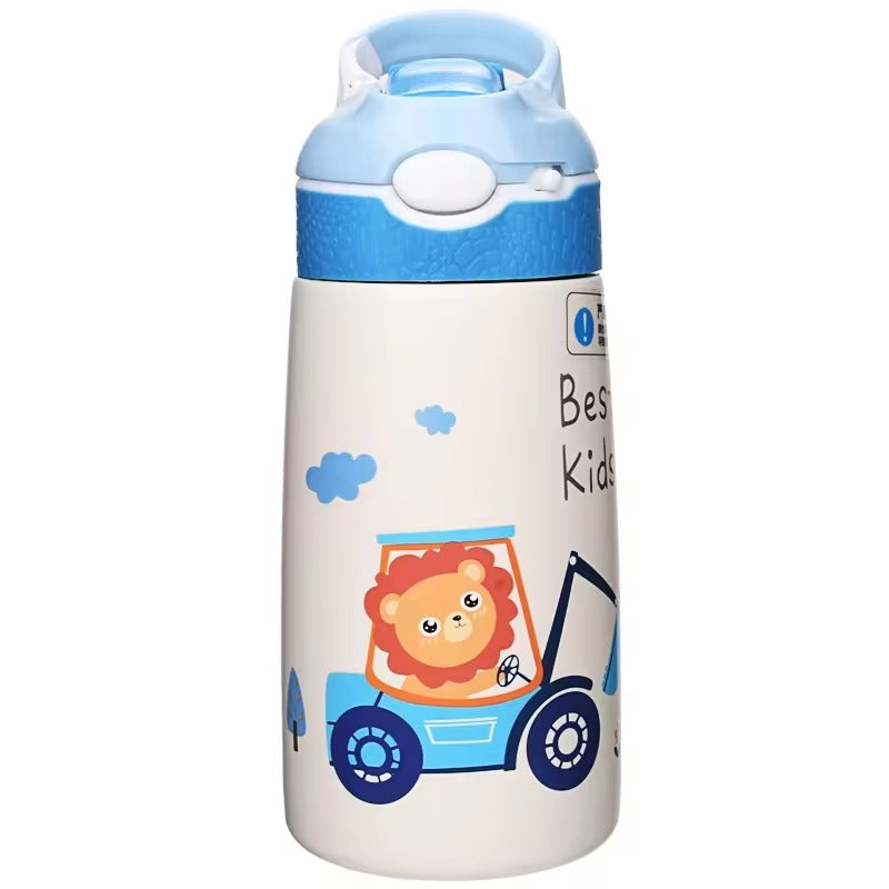 KidTherm 400ml | Drop-Resistant Straw Bottle