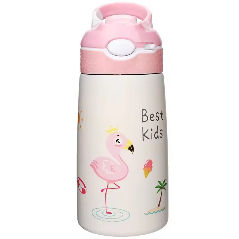 KidTherm 400ml | Drop-Resistant Straw Bottle