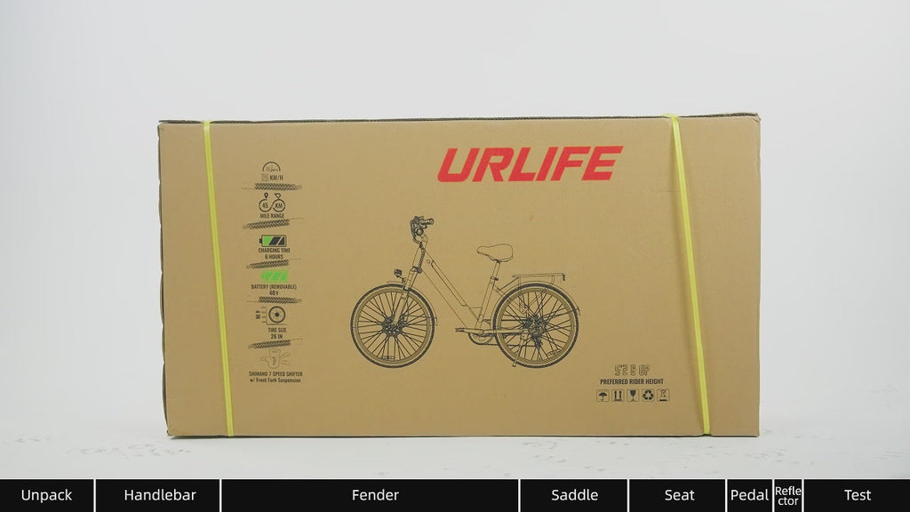 URLIFE E26 750w | Fuerza y Velocidad en Cada Ruta