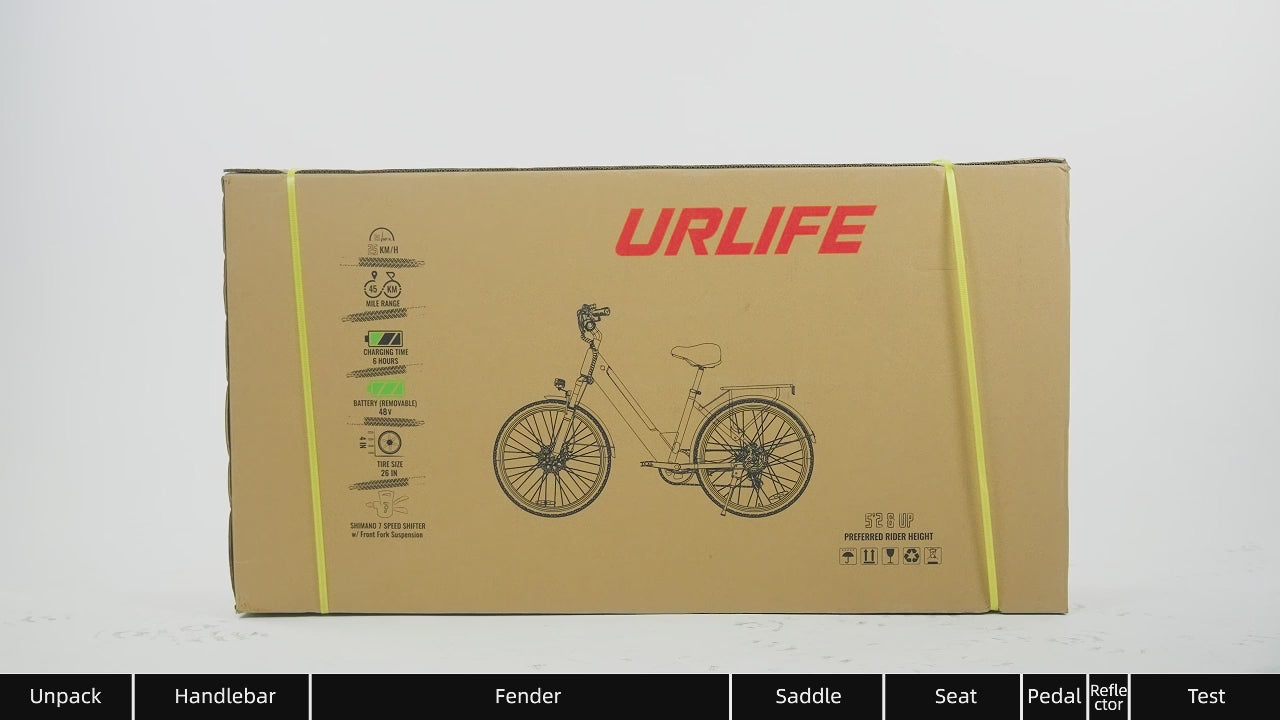 URLIFE E26 750w | Fuerza y Velocidad en Cada Ruta