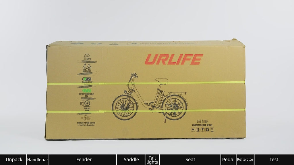 URLIFE E20 1000w | Suspensión frente, Confort en Terrenos Difíciles