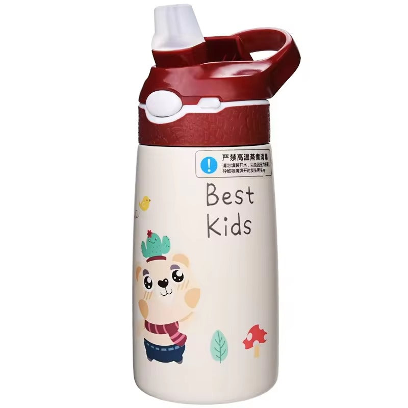 KidTherm 400ml | Drop-Resistant Straw Bottle